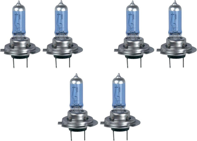 Voltage Automotive H7 Koplamp Gloeilamp Blue Eagle Helderder Upgrade voor Grootlicht Dimlicht Driving Mistlamp (paar)- H7 autolampen - H7 - 12V 55W - 6 Stuk | Blauw