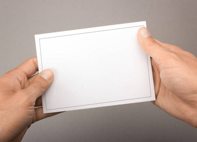 156x luxe wenskaartenveloppen C6 120x185mm - 12x18.5 cm - 120 grams wit crème - envelop met borderline
