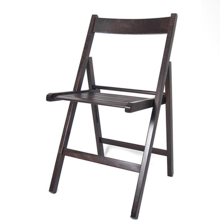 Klapstoel Luxe Tuinstoel D-Bruin | opklapbare | Klapstoel |houten tuinstoelen 38 X 42 X 87 Cm Hout - Stoel -