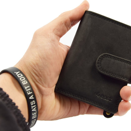 Pasjeshouder - creditcardhouder - RFID- 4East Pasjeshouder - Creditcardhouder zwart