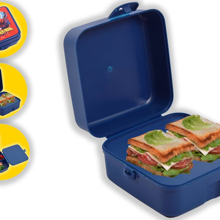Spiderman Broodtrommel - Lunchbox voor Kinderen met 4 Compartimenten 