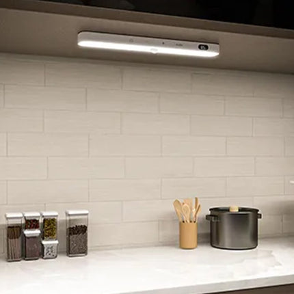 Kastverlichting met Bewegingssensor | 60 LED Oplaadbare Batterijweergave | Draadloos