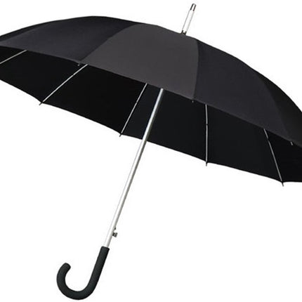 Paraplu - Automatic windparaplu - Stevig & Windroof - Windproof - Ø 110 cm - Zwart- Top Kwaliteit - Perfecte Kwaliteit
