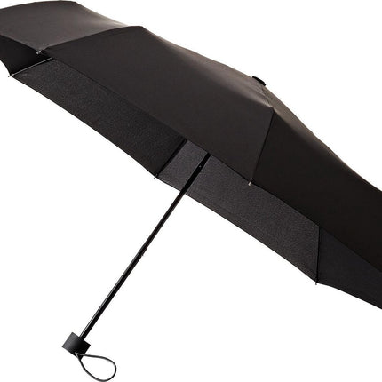 Opvouwbare paraplu, Stevig en Windproof - 2-delig metalen stok en frame -Zwart rubber handvat