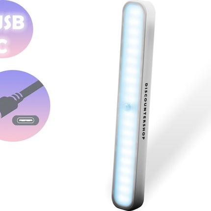 Kastverlichting met Bewegingssensor | 60 LED Oplaadbare Batterijweergave | Draadloos