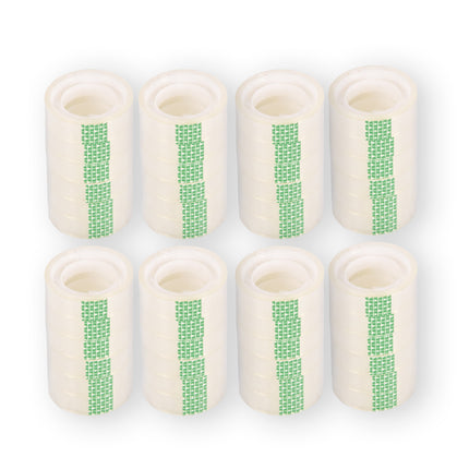 8 Sets Professionele Transparante Verpakkingstape Rol - Karton Tape - 4cm x 1.2cm - 280g - 48 Rollen Plakband