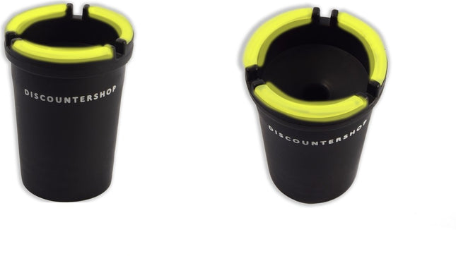 2 stuks Bekerhouder Autoasbak voor in de auto - Autoasbak - auto accessoires - lichtgevende asbak 11 cm