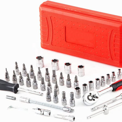 Auto & Huishoud Gereedschapset 46pcs - Monteur - Huishoudelijke - Gereedschapset