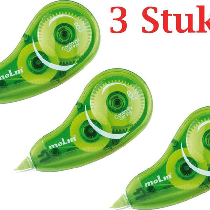 3 stuks Correctieroller - Correctietape - Correctie tape - Correct it - 3 stuks