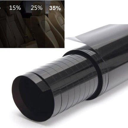 Zelfklevend Raamfolie zwart 300 x 76cm 25% lichtdoorlatend