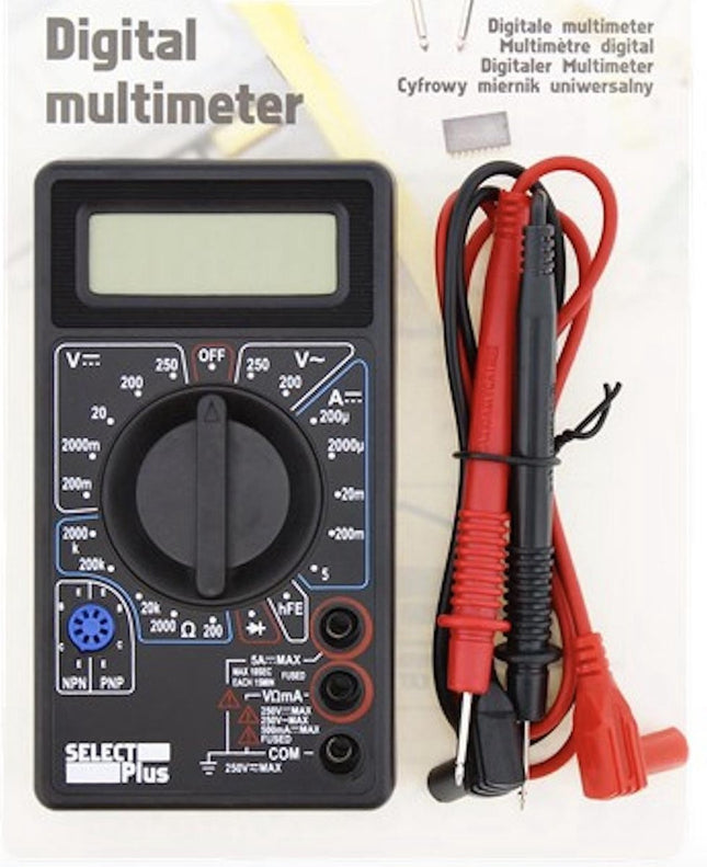 Digitale multimeter - multimeter 250 volt | 5 ampère
