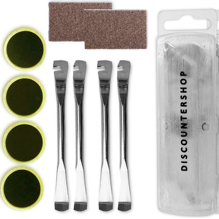 Bandenplakset Fietsreparatie Set - Autoband Reparatieset