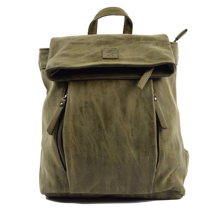 Bicky Bernard Rugzak 8 Litre - Schoudertas - Crossbodytas - tassen - tassen dames - tassen kopen - tassen hengsel - tassen - Dames tas - handtas - handtassen - handtas dames - handtassen dames - handtas Olijf - olijf