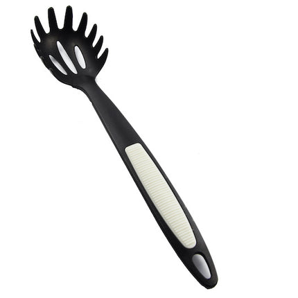 Volledige Keukengerei Assortiment - Zwarte Kunststof Keukenhulpen - Vaatwasmachinebestendig - 32 x 3 x 32 Cm - Gewicht: 1.50 Kg - 5 Stuks 