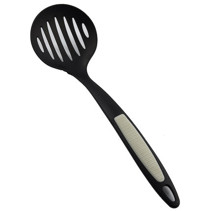 Volledige Keukengerei Assortiment - Zwarte Kunststof Keukenhulpen - Vaatwasmachinebestendig - 32 x 3 x 32 Cm - Gewicht: 1.50 Kg - 5 Stuks 