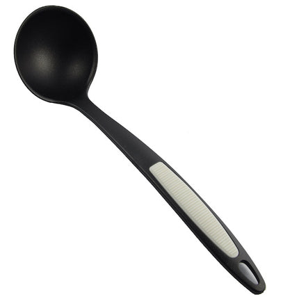 Volledige Keukengerei Assortiment - Zwarte Kunststof Keukenhulpen - Vaatwasmachinebestendig - 32 x 3 x 32 Cm - Gewicht: 1.50 Kg - 5 Stuks 