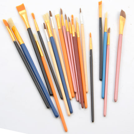 Spons Schilderskwast - Painting Brush Set - Schilderen verf kwasten 25 stuks- 2 x foambrush DIY