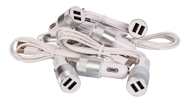Oplader Kabel | USB-C naar USB-A | Snelle Data | USB C Kabel | En Oplaadsnoer voor Telefoons, Samsung Compatibel, Duurzaam TPE Materiaal | Eco-vriendelijke Keuze | Wit