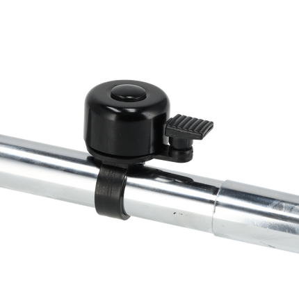 Zwarte Fietsbel 35mm - Fietsbel voor Racefiets, Stadfiets, MTB & Meer - Goedkope Fietsaccessoire