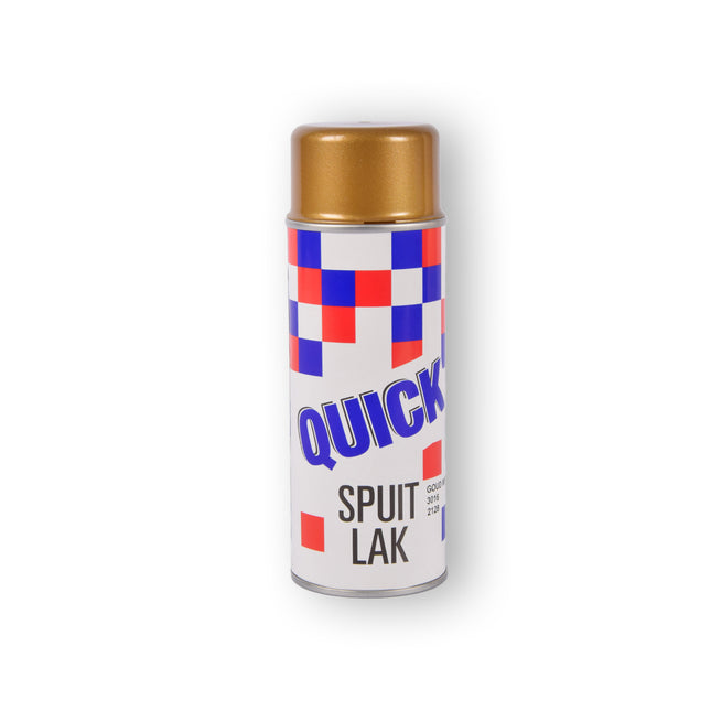 1stuks | Spuitverf | Sneldrogend | Spuitlak | Spuitbus verf | Goud metallic | Binnen & Buiten| 400ml 