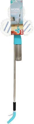 Gerimport Vloerwisser Met Reservoir 120 Cm Aluminium Blauw