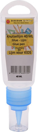 Discountershop 3 Stuks Knutsellijm 40ml Kinderlijm - Knutselen - Goedkope knutsellijm |Alleslijm