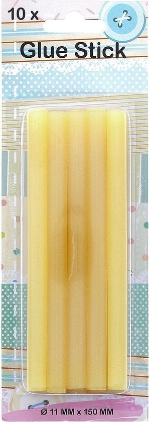 Lijmpatronen, Lijmsticks 10 stuks 10 x 150 mm