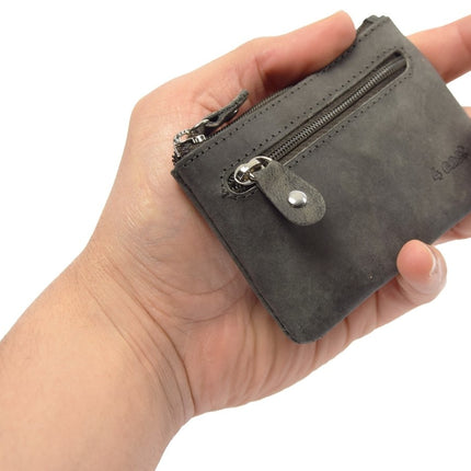 Autosleutel RFID Antidiefstal met YKK ritsen-RFID ALLEEN JE PASJES - Sleutel Etui Hoesje Sleuteletui portemonnee - portemonnee etui - ring portemonnee - pasjeshouder met rits - rits portemonnee - 2 ritsen portemonnee - buffelleer portemonnee -