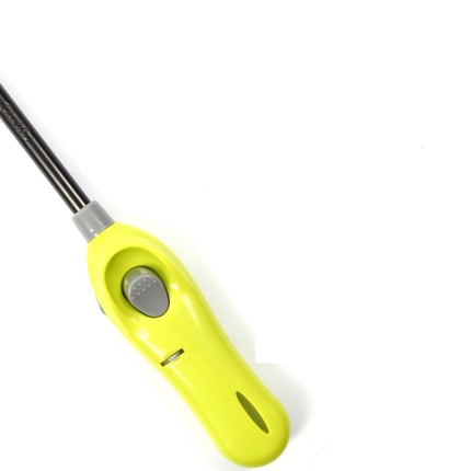 1x stuks Groene barbecue aanstekers| A Kwaliteit |Kinderbescherming/Kinderslot| gasaanstekers navulbaar 26 cm