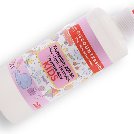 4x Knutsellijm 800ml - Lijm - All purpose glue - Glue - Kinderlijm - Knutselen - Goedkope knutsellijm - Doorzichtige knutsellijm - Knutsellijm 800 ml - Lijm - All purpose glue - Glue - Kinderlijm - Knutselen - Goedkope knutsellijm -