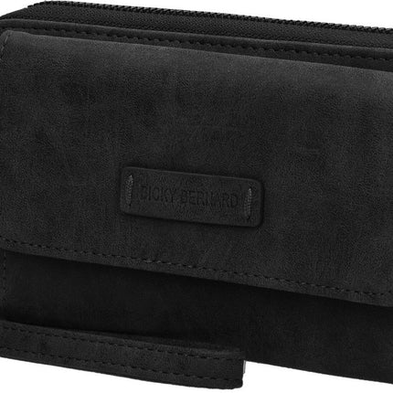 Bicky bernard - Portemonnee dames - Portefeuille met ritssluiting - Portemonnee voor telefoon
