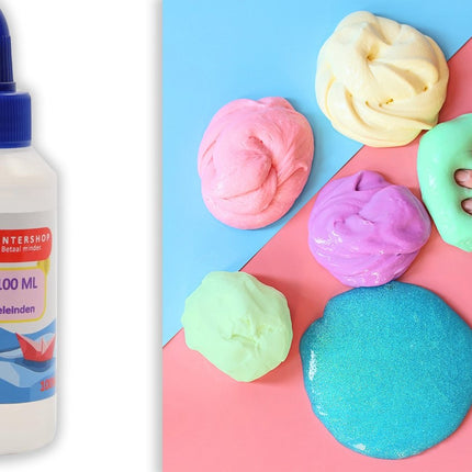 Hobbylijm universeel Alleslijm 100ML - Lijm voor papier - Lijm voor karton - Lijm voor textiel - Lijm voor piepschuim.