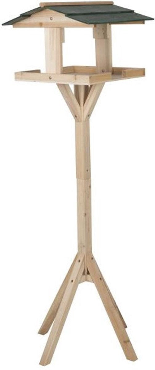 Voederhuisje Op Paal - Vogelhuis - Vogelhuisje Handgemaakt - Vogelvoederhuis - Vogelhuis - staand - 34.2 x 30.2 x 105 cm
