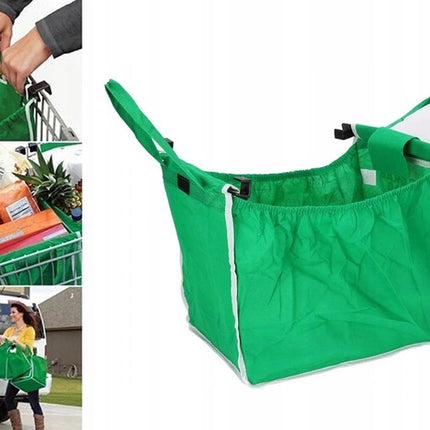 Opbergtas 30 liter | Big shopper Jumbo shoppers | Reistas extra groot | Grote boodschappentas | Zak geruit | Mega tas | Wastas | Boodschappentas met rits – 2 stuks -