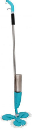 Vloerwisser met reservoir 120 cm aluminium blauw.