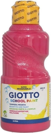 Giotto Plakkaatverf School Paint Junior 250 Ml Magenta