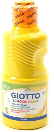 Tempera verf 250 ML - 8 stuks - Blauw - Geel - Groen - Rood - Wit - Zwart - Roze - bruin Set van 8x Acrylverf / temperaverf - 8 kleuren - Fles 250 ml - Tempera / acryl verf - Hobby - knutselmateriaal - Schilderij maken - Verf op waterbasis - Hobby-
