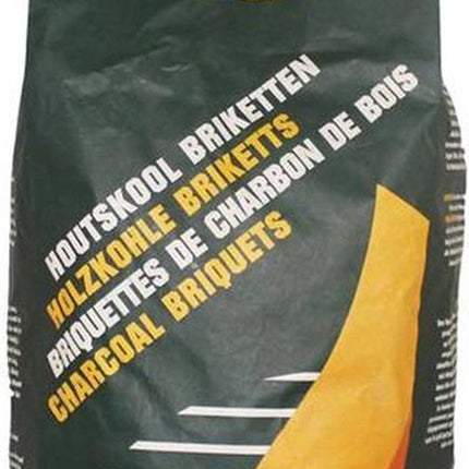 4X houtskoolbriketten van 2.5 KG - 4 zakken houtskoolbriketten - Barbecue - BBQ - 4 Stuks - Totaal 10 KG
