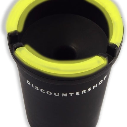 2 stuks Bekerhouder Autoasbak voor in de auto - Autoasbak - auto accessoires - lichtgevende asbak 11 cm