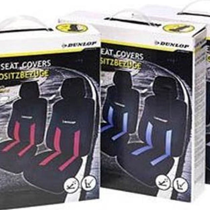 Dunlop autostoelhoezen set - Autostoelhoes - Stoelhoezen| 6-delig - Blauw