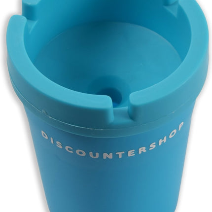 4 stuks Bekerhouder Autoasbak voor in de auto - Autoasbak - auto accessoires - blauw