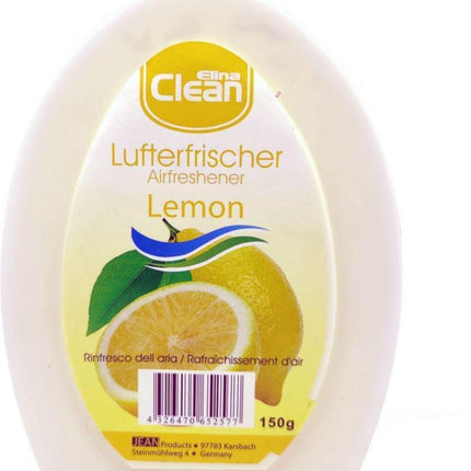 CLEAN Luchtverfrisser met 4 verschillende geuren Lavendel , Ocean , Lemon en Apple per 150 gram