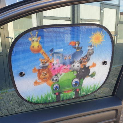 Zonwering Zonnescherm Auto UV Protectie 2 Stuks Autozonwering Voor Autoraam Zijruit - autotje