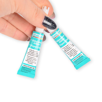 Sterke en Sneldrogende Lijm voor Kunststoffen en Meer - Groen, 18g Set van 6 Tubes
