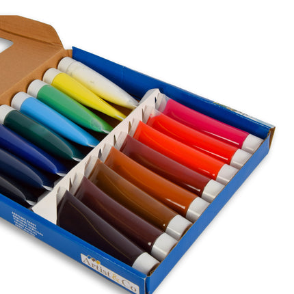 Prachtige Acrylverf  Set - Multikleurige Acrylverf Set voor Alle Leeftijden - 16 Kleuren, 36 ml 