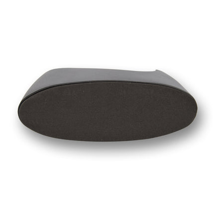 Robuuste Zwart & Zilver Metalen Plakbandhouder - Plakband Dispenser met Sterke Kleefkracht - 19cm x 7.5cm 