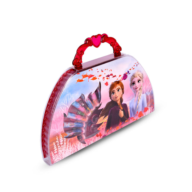 51 Delig Kleurkoffer voor Kinderen | Frozen Creatieve Tekendoos | Kleurpotloden, Stiften, Wasco's, Waterverf & Meer | Perfecte Creatieve Activiteit & Cadeau voor Kinderen, Studenten, Beginners en Kunstenaars | Reizen Kunstbenodigdheden Geschenken 