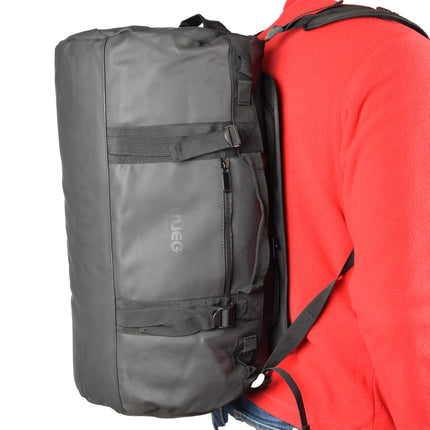Duurzame Zwart Rugtas met Ruimte voor Avonturen - 50 liter - Ideale Wanderrugzak en Reisrugzak - 55cm x 30cm