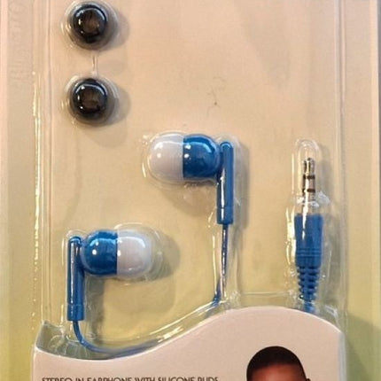 Stereo in ear hoofdtelefoon met siliconen oorknopjes - In Ear Oordopjes - Oortjes met draad en microfoon -kabel