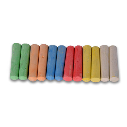 Krijt | Schoolbordkrijt | Kleur – meerdere | 150G | Krijtset | 12 Stuks | speelgoed | hobbyartikelen